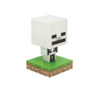Paladone Minecraft Skeleton Icon Light Up Figure, Officially Licensed Collectibl