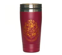 Paladone Mug de Voyage Harry Potter Poudlard - Mug à café Réutilisable, Argenté,bordeaux,doré