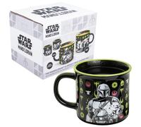 Paladone Mug Thermoréactif Star Wars The Mandalorian & Grogu en Céramique, 350 m