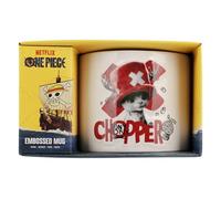 Paladone One Piece Chopper Embossed Ceramic Mug, 400ml Character Drinkware, Officially Licensed