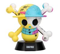 Paladone One Piece Jolly Roger Icon Light - Lampe de 11 cm en forme de tête de mort et chapeau - Lampe Netflix pour chambre ou bureau