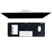 Paladone PAC MAN Desk Mat | Classic Gaming Office Décor | Officially Licensed Merchandise