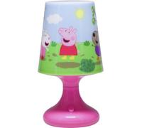 Paladone Peppa Pig Lampe de table sous licence officielle avec 2 modes d'éclairage, lampe de chevet pour chambre d'enfant, scène ensoleillée Peppa Pig, veilleuse pour garçons et filles