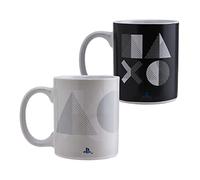 Tasse - Playstation - PS5 - Thermo coloré - 300ml - Rond - Blanc