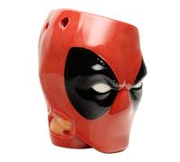 Paladone Porte-stylo masque Deadpool - Officiellement licencié, Pot de plantes ou accessoires de bureau, Cadeau original, 13cm