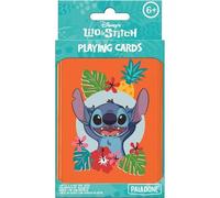 Paladone PP10961LS Jeu de 54 Cartes Jouer Lilo Stitch avec Boite métallique de Rangement - sous Licence Officielle Disney