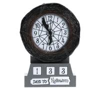 Paladone Réveil Compte à rebours Nightmare Before Christmas - Officiellement licencié, Décor Lumineux pour Halloween et Noël