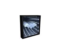 Paladone -PP3332BM Gifpal181 Infini LED Light Batman Logo, couleur noir, transparent, 20 x 30 cm, 89979