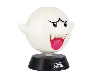Paladone PP4374NN Lampe de collection 3D Nintendo Super Mario Boo 10cm, Plastique, 0 W, Multicolore, 10 cm