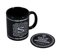 Paladone Product Stark Industries Mug and Coaster