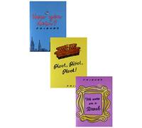 Paladone Products Friends Notebook 3-Pack Phrases Stationery