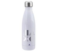 Paladone PS5 Utilisation quotidienne 500 ml Acier inoxydable Argent, Blanc