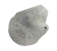 Paladone Puzzle Faucon Millenium - 201 pièces - Produit sous Licence Officielle Disney Star Wars, PP4146SW, Multicolore, Taille Unique