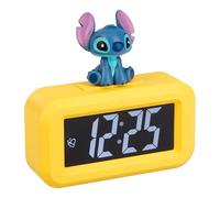 Mini réveil - PALADONE PRODUCTS - Lilo & Stitch - 8 cm - Jaune - Enfant - Rond