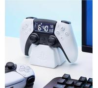 Paladone Réveil numérique LCD noir et blanc PP9405PS avec câble USB - Hauteur 158 mm