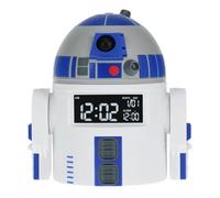 Paladone Réveil R2D2 - Officiellement licencié, avec Sons R2D2, Décor Parfait pour Fans de Star Wars, Fonctionne à USB