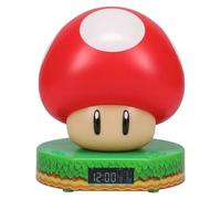 Paladone Réveil digital Champignon Super Mario Brothers – Sons Power-Up – Officiel Nintendo