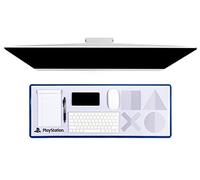 Paladone Sous-main à icônes de Playstation 5, Décoration de bureau de jeu, Produit sous licence officielle PP8816PS Taille Unique Bleu