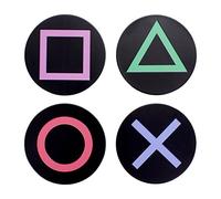 Paladone Sous-Verres Playstation en Métal, Lot de 4