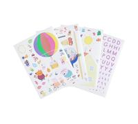 Stickers muraux personnalisés Peppa Pig - Officiellement licencié, Stickers réutilisables, Décor pour Chambre ou Salle de Jeux, Inclut Lettres pour Personnalisation