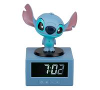 Paladone Stitch Réveil avec veilleuse et alarme musicale Produit officiel Disney 16,5 cm