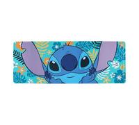 Paladone Stitch Sous-main sous licence officielle Disney, tapis de souris en caoutchouc antidérapant, motif tropical Lilo & Stitch vif, parfait pour les jeux, le travail ou la navigation, accessoire
