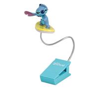 Paladone Stitch Surf Book Light - Lampe de lecture à clipser avec bras flexible - Lampe de chevet Disney mignonne