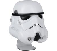 Paladone Lampe Star Wars Stormtrooper Masque de Stormtrooper - Produit sous licence officielle Disney, à fixer au mur ou sur pied - Lampe à piles ou USB