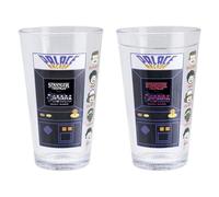 Paladone Stranger Things Cold Change Glass Noir, Rouge, Transparent, Blanc 1 Pièce(S) 450 Ml