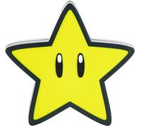 Paladone Super Mario Super Star Figure de décoration légère Noir, jaune