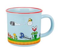 Paladone Tasse Super Mario 350 ml en céramique - Motif Mario, Luigi et Yoshi, compatible lave-vaisselle et micro-ondes, produit officiel Nintendo