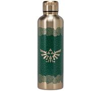 Paladone Tears of The Kingdom Bouteille d'eau en métal sous licence officielle Zelda pour fan de gamer, accessoire de bureau pour tous les âges, collection