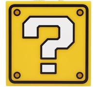 Paladone Veilleuse Super Mario Bloc question - Officiellement licencié, Veilleuse portable avec capteur de nuit, Cadeau rétro pour gamers