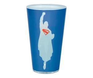 Paladone Verre à boire Superman 440 ml, sous licence officielle DC Comics pour fans de super-héros, cadeau amusant, produit de film, Bleu