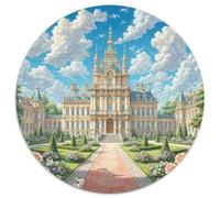 Palais de Buckingham 1000 Pièces Puzzle Intelligence Magique Circulaire Puzzles Classiques Bricolage pour Enfants Décompression Et Cadeau 1000pcs (67.5x67.5cm)