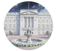 Palais de Buckingham Puzzle Adulte 1000 Pièces Bâtiment Landmark Puzzle De Qualité Supérieure Challenge Toy pour Puzzle Difficile Cadeau Unique Décoration Intérieure 1000pcs (67.5x67.5cm)