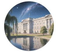Palais de Buckingham Puzzle Adulte 1000pcs Bâtiment Landmark Qualité Sup Jeu Éducatif Challenge Toy Difficile Coloré Cadeaux Déco Intérieur (67.5x67.5cm)