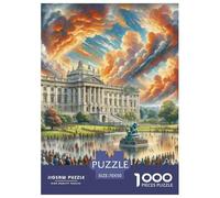 Palais de Buckingham, Royaume-Uni 1000 Pièces Puzzle pour Adultes, Défi Jouets, Cadeau, Jouet pour Enfant, Jeux Éducatif, Qualité Premium 70x50cm/1000pcs