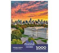 Palais de Buckingham, Royaume-Uni 1000 Pièces Puzzle pour Adultes, Défi Jouets, Cadeau, Stimulant, Jeu Éducatif, Qualité Premium 38x26cm/1000pcs