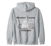 Palais de Justice du comté de Winston en Alabama Sweat à Capuche