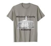 Palais de Justice du comté de Winston en Alabama T-Shirt
