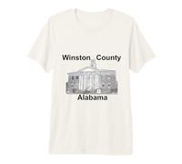 Palais de Justice du comté de Winston en Alabama T-Shirt Haut de Gamme