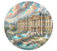 Palais de Schönbrunn 1000 Pièces Puzzles Classiques Puzzle Circulaire pour Enfants Cadeaux Jeu D'Intelligence De l'art De La DécoRat ION Moderne 1000pcs (67.5x67.5cm)