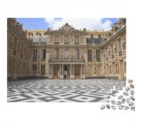 Palais de Versailles Puzzle Adulte 1000 Pièces Palais Jeu Éducatif Jouets Défi Artisanat Cadeau Famille Décoration Intérieure Adultes & Enfants des 14 Ans 1000pcs (75x50cm)