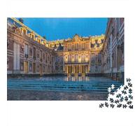 Palais de Versailles Puzzles pour Adultes 1000 Pièces Palais Éducatif Challenge Toy Artisanat Cadeau Famille Home Decor Jeu D'adresse pour Toute La Famille 1000pcs (75x50cm)