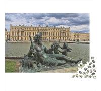 Palais de Versailles Puzzles pour Adultes 1000 Pièces Palais Éducatif Challenge Toy Artisanat Cadeau Famille Décor À La Maison pour Adultes Et Enfants À Partir De 14 Ans 1000pcs (75x50cm)