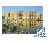 Palais de Versailles Puzzles pour Adultes 1000 Pièces Palais Jeu Éducatif Jouets Défi Artisanat Cadeau Famille Décoration Intérieure Adultes & Enfants des 14 Ans 1000pcs (75x50cm)