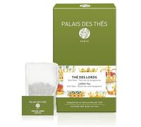 Palais des Thés, THÉ DES LORDS, Thé Earl Grey, Thé Noir de Chine à la Bergamote, Agrumes, 20 Sachets Mousselines