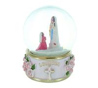 Palais du Rosaire Boule à Neige avec l'Apparition de Lourdes diamètre 7cm - Maison et décoration - Culte Chrétien en Verre