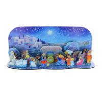 Palais du Rosaire Calendrier de l'Avent Religieux en Bois Maïte Roche - Boutique Chrétienne - Culte Chrétien en Papier